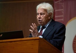 Felipe González califica de «infecta» la amnistía: «Estamos pidiendo perdón, no perdonando»
