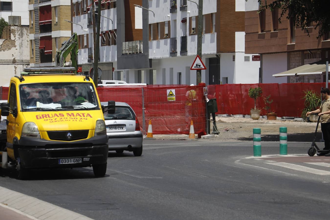 El avance de las obras de la Ronda del Marrubial, en imágenes