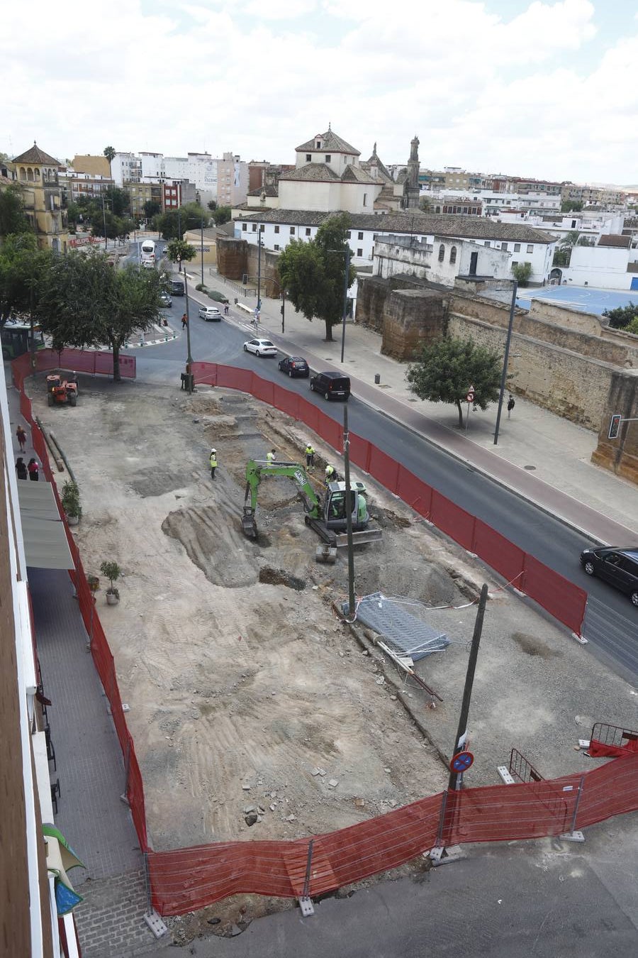 El avance de las obras de la Ronda del Marrubial, en imágenes