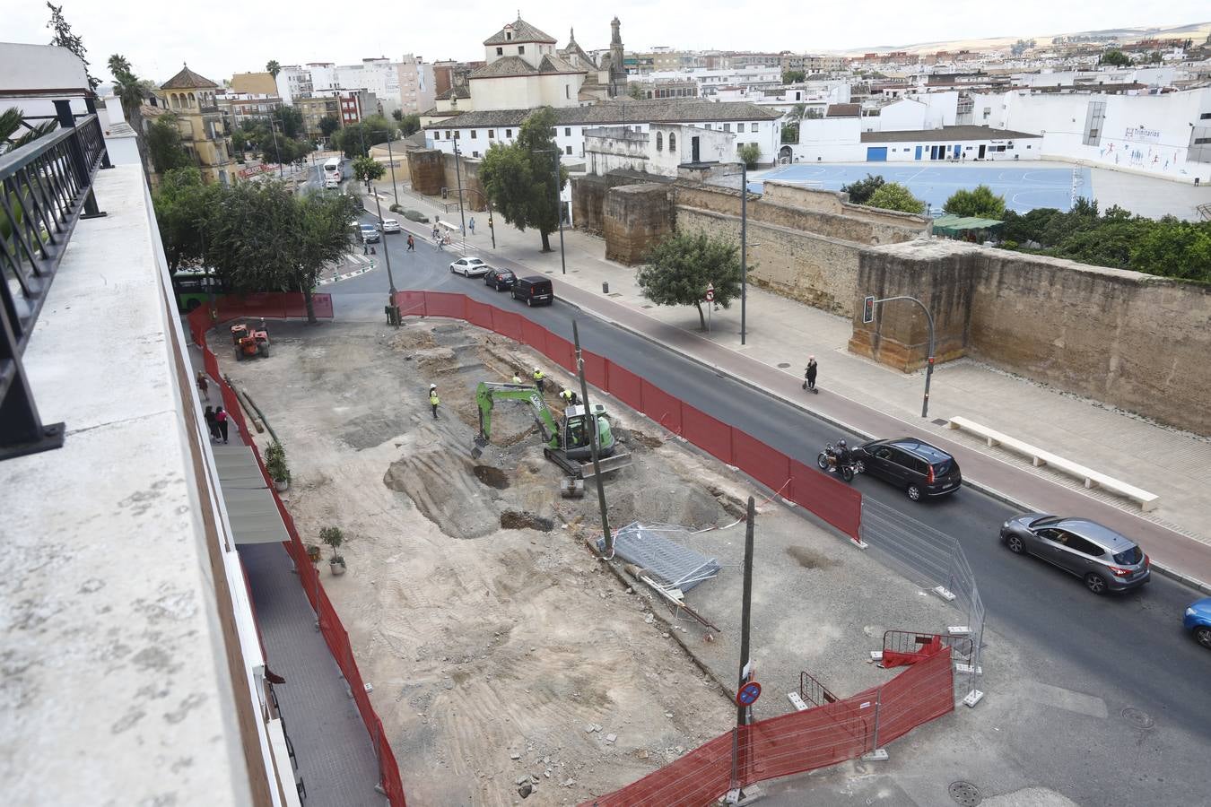 El avance de las obras de la Ronda del Marrubial, en imágenes