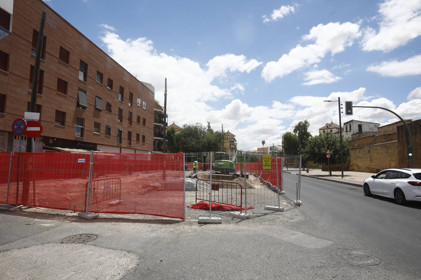 El avance de las obras de la Ronda del Marrubial, en imágenes