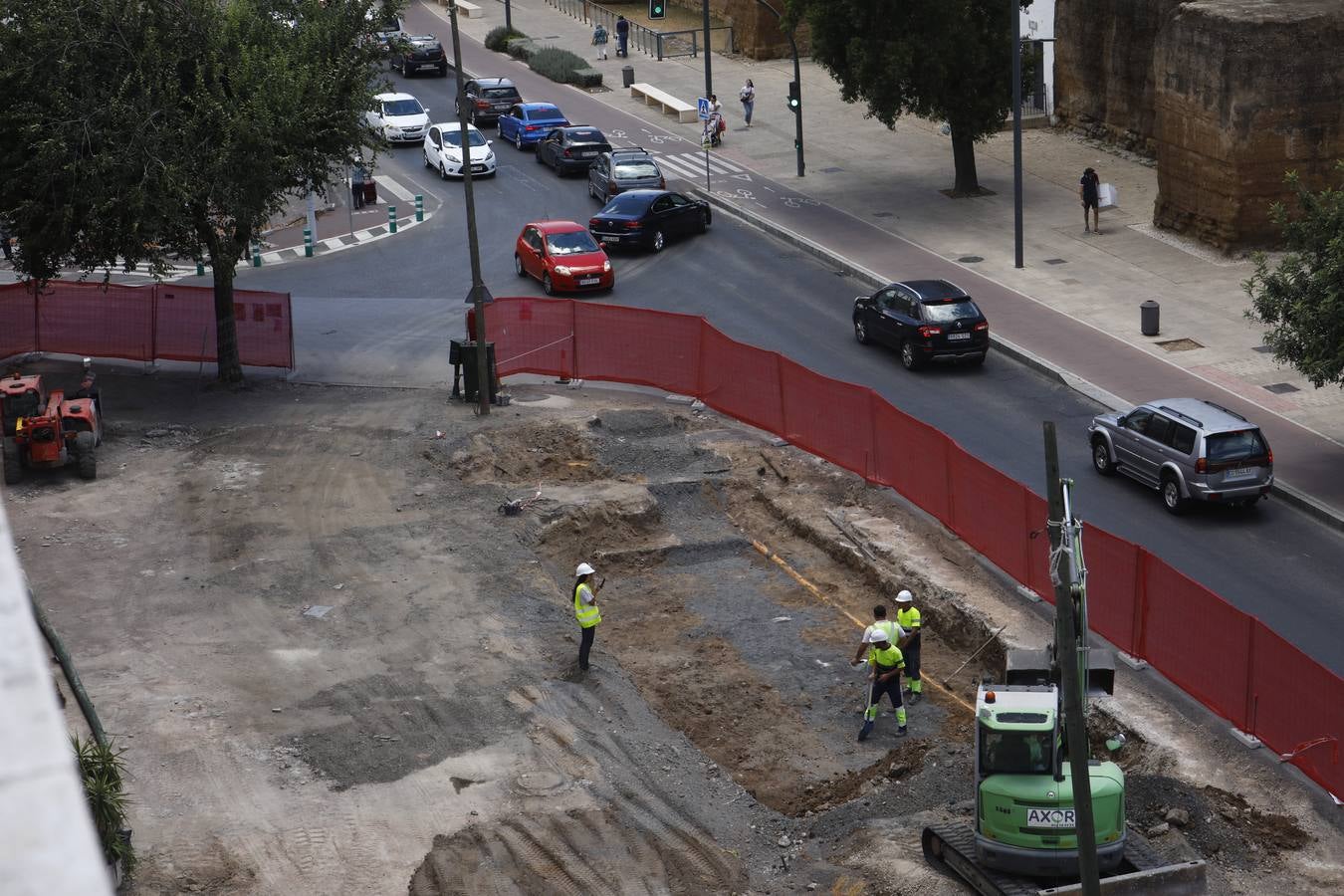 El avance de las obras de la Ronda del Marrubial, en imágenes