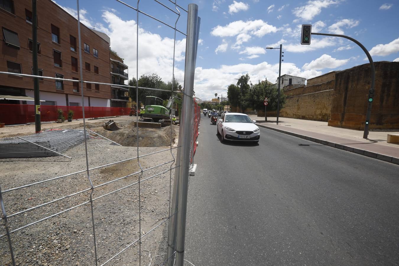 El avance de las obras de la Ronda del Marrubial, en imágenes