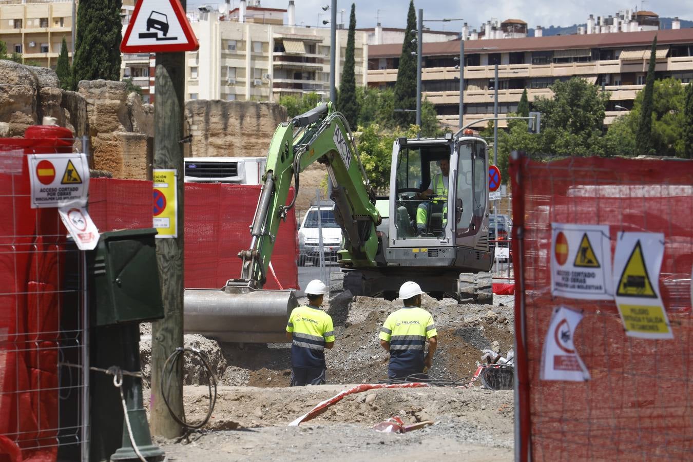 El avance de las obras de la Ronda del Marrubial, en imágenes