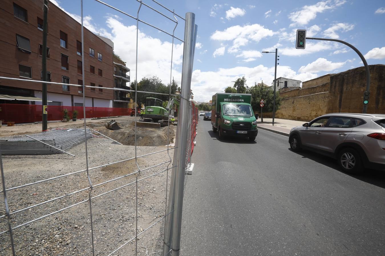 El avance de las obras de la Ronda del Marrubial, en imágenes