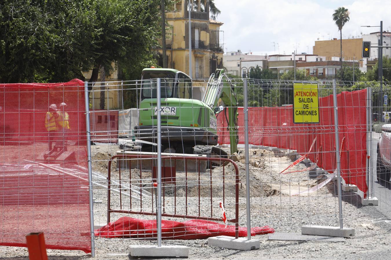 El avance de las obras de la Ronda del Marrubial, en imágenes