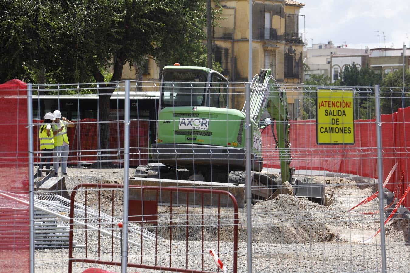 El avance de las obras de la Ronda del Marrubial, en imágenes