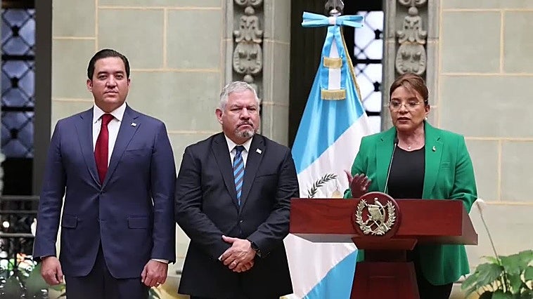 Castro y Arévalo buscan acuerdos para los retos comunes entre Guatemala y Honduras