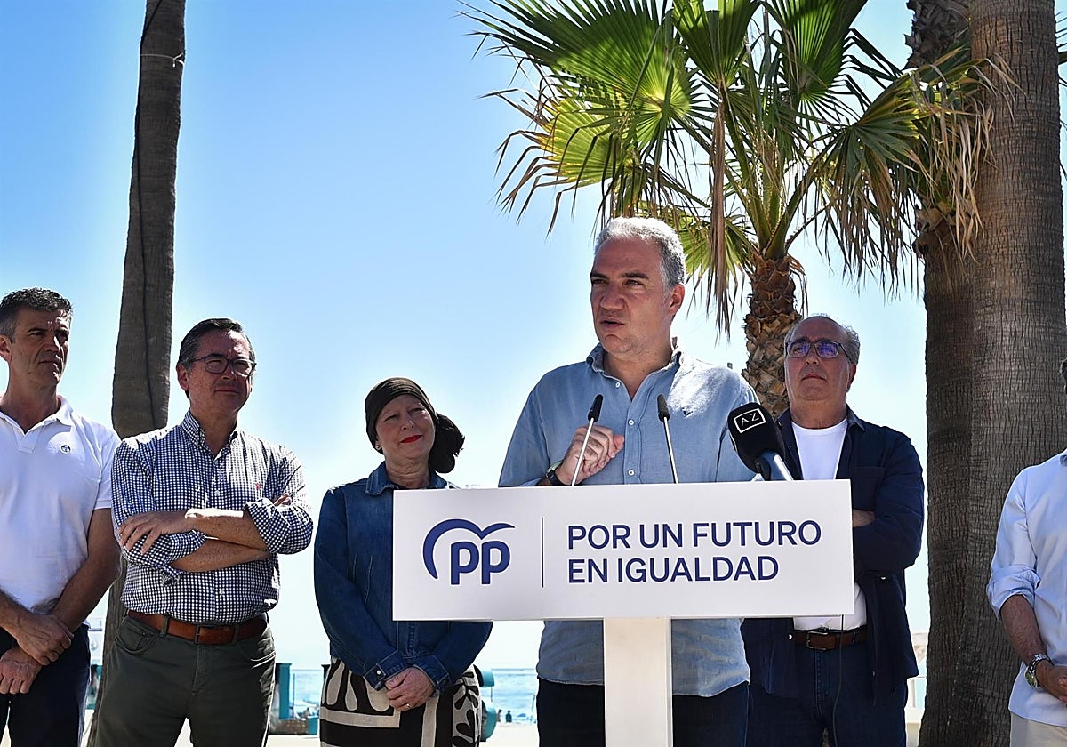 El vicesecretario general de Coordinación Autonómica y Local y Análisis Electoral del PP, Elías Bendodo
