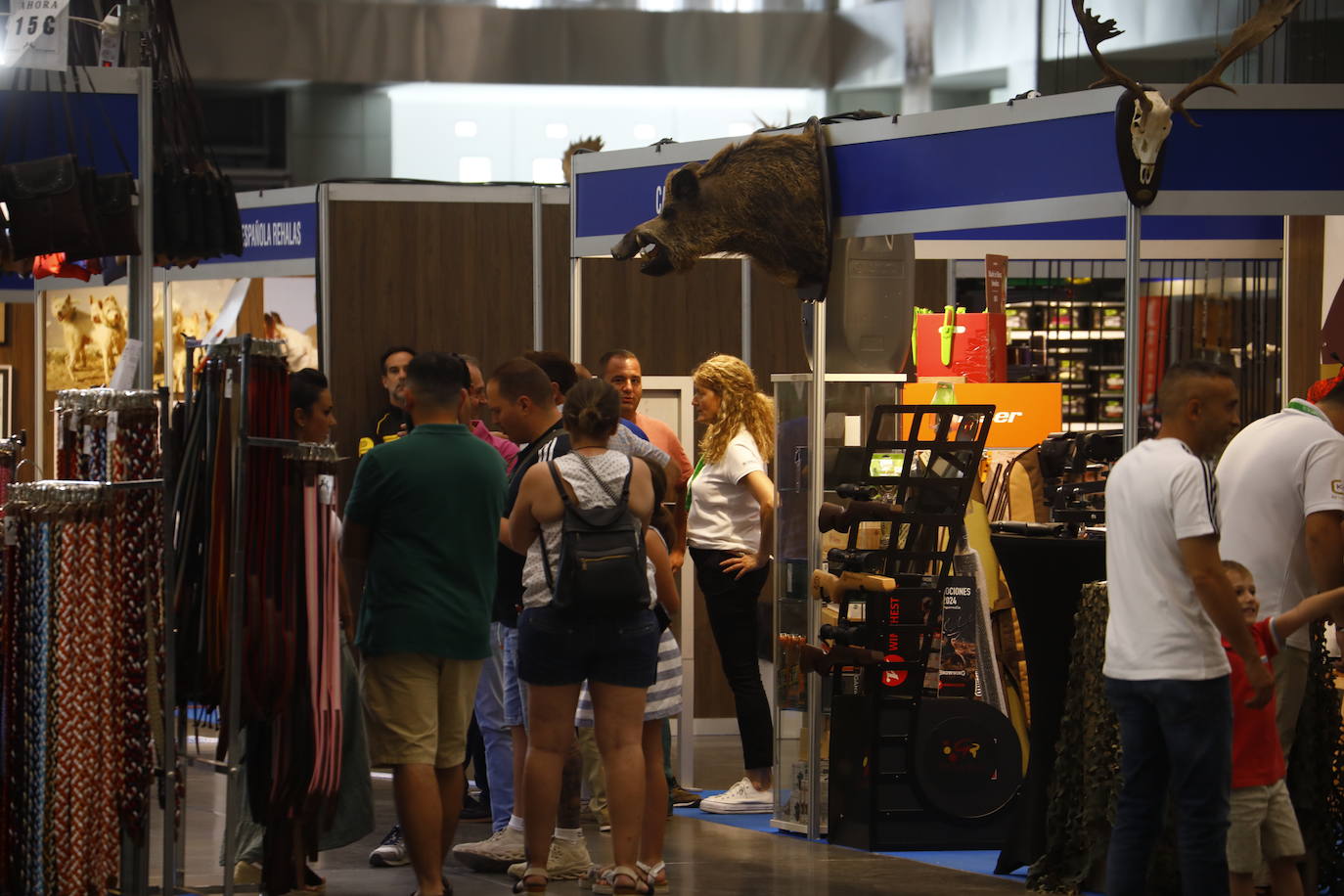 Fotos: el animado ambiente en Intercaza en Córdoba