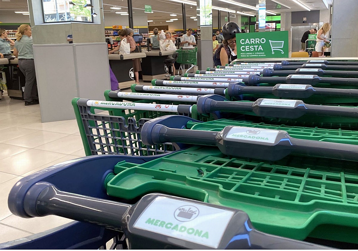 Imagen de un supermercado de Mercadona en Alicante