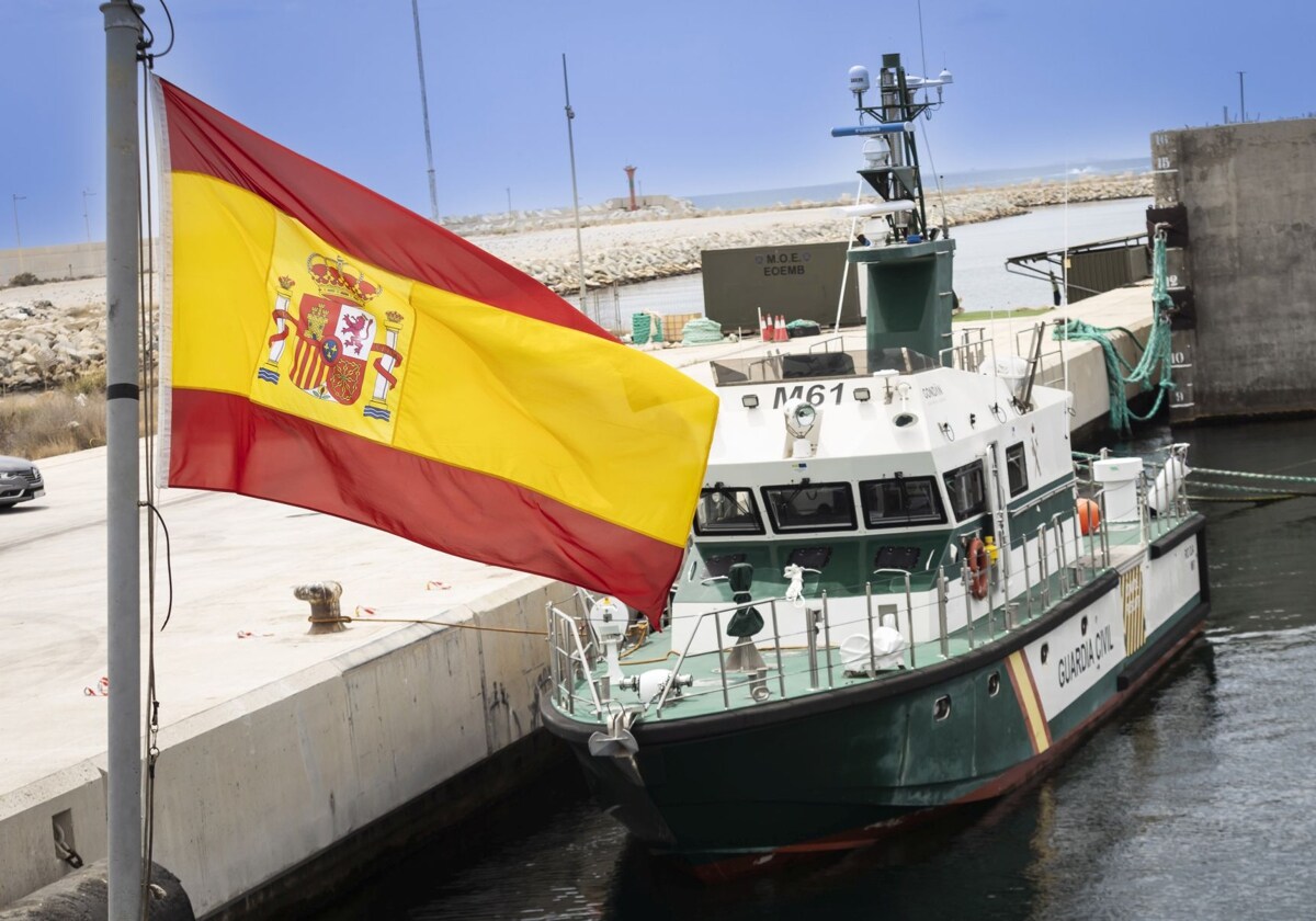 Imagen de archivo de una patrullera de la Guardia Civil