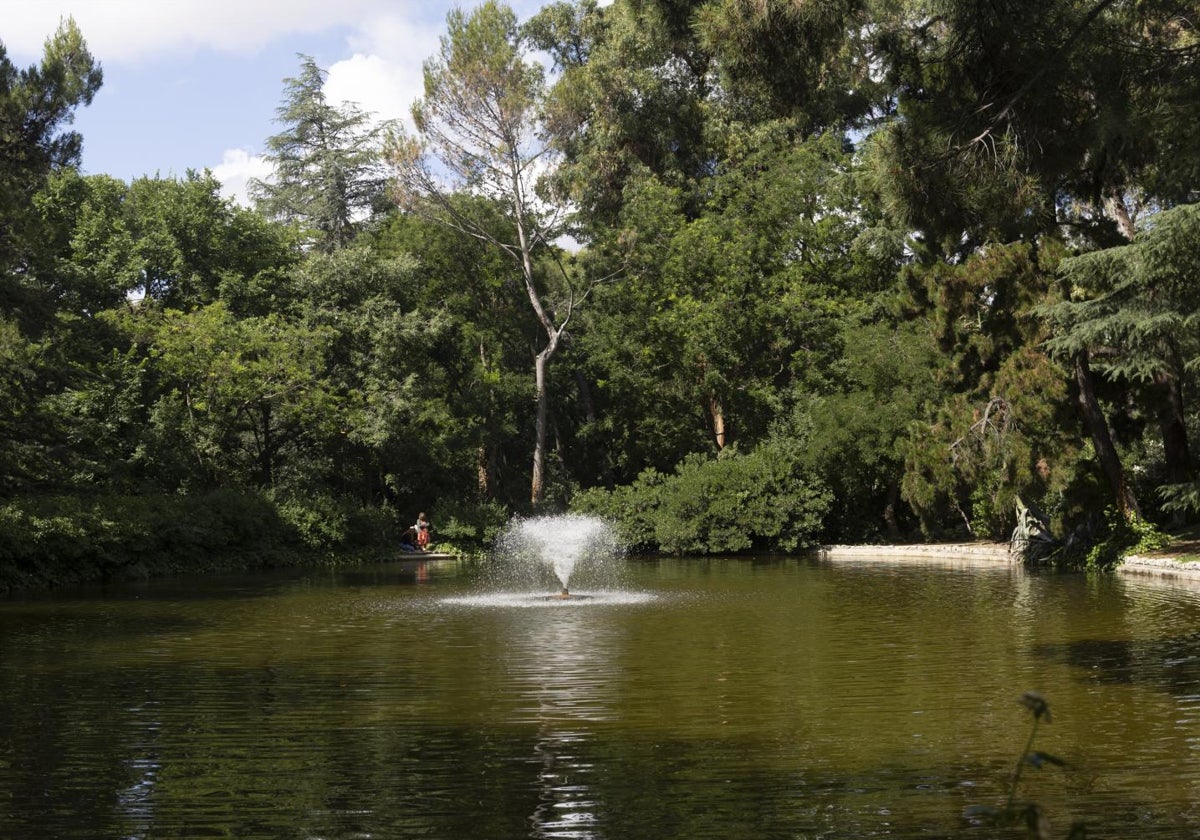 El lago, uno de los elementos más distintivos de la Quinta