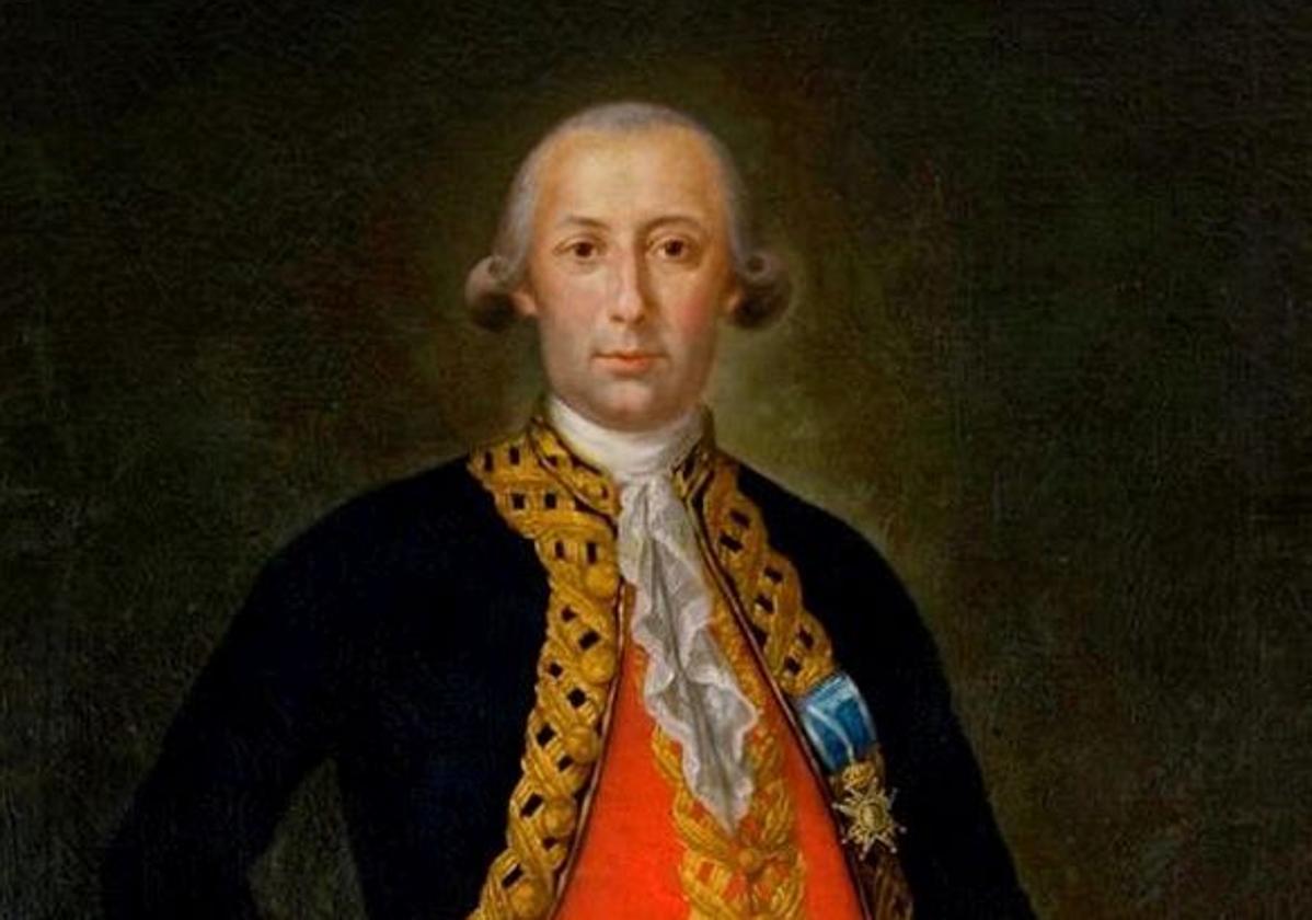 El militar español Bernardo de Gálvez