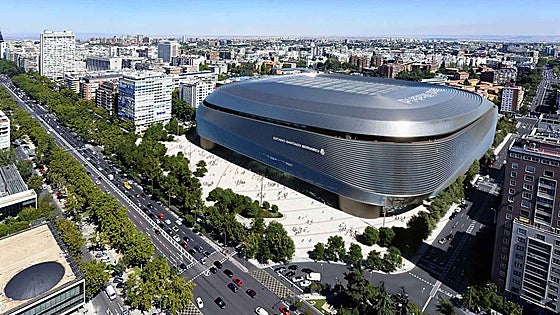 El Bernabéu se blinda contra el ruido: cerrará las 'grietas' de la cubierta próximas a las viviendas