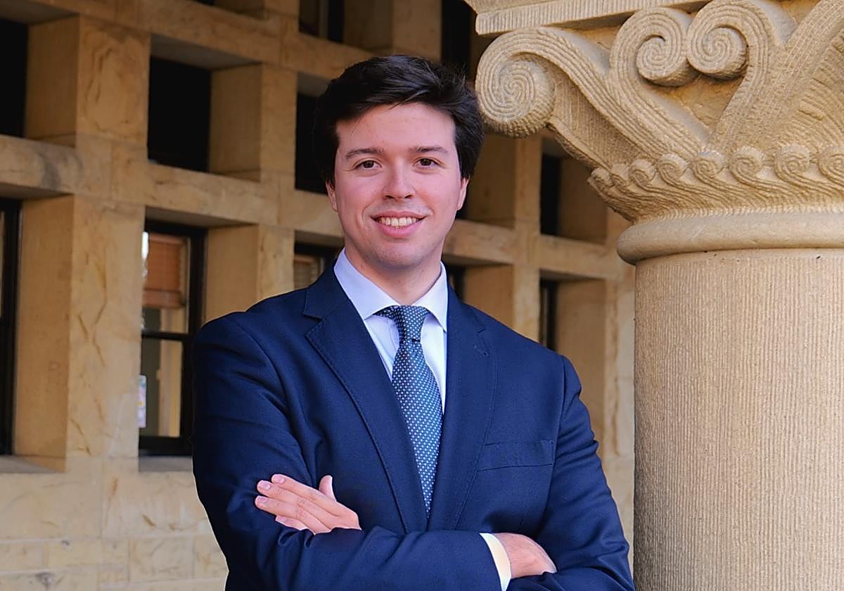 Santana, dentro del complejo de la Universidad de Stanford