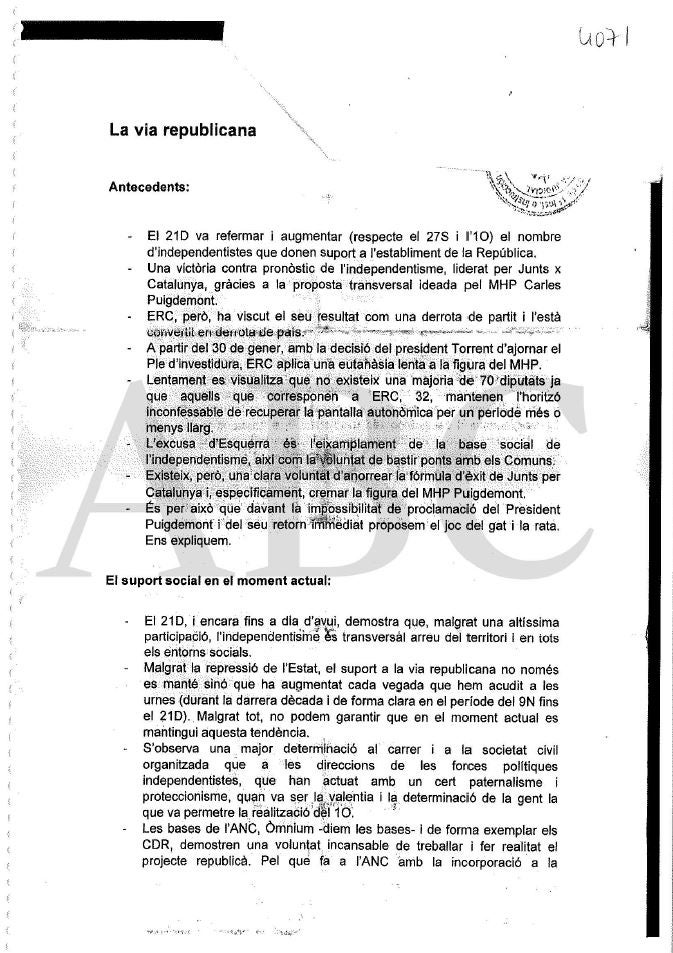 Imagen - El plan secreto de Puigdemont para anular a Esquerra y volver victorioso a España