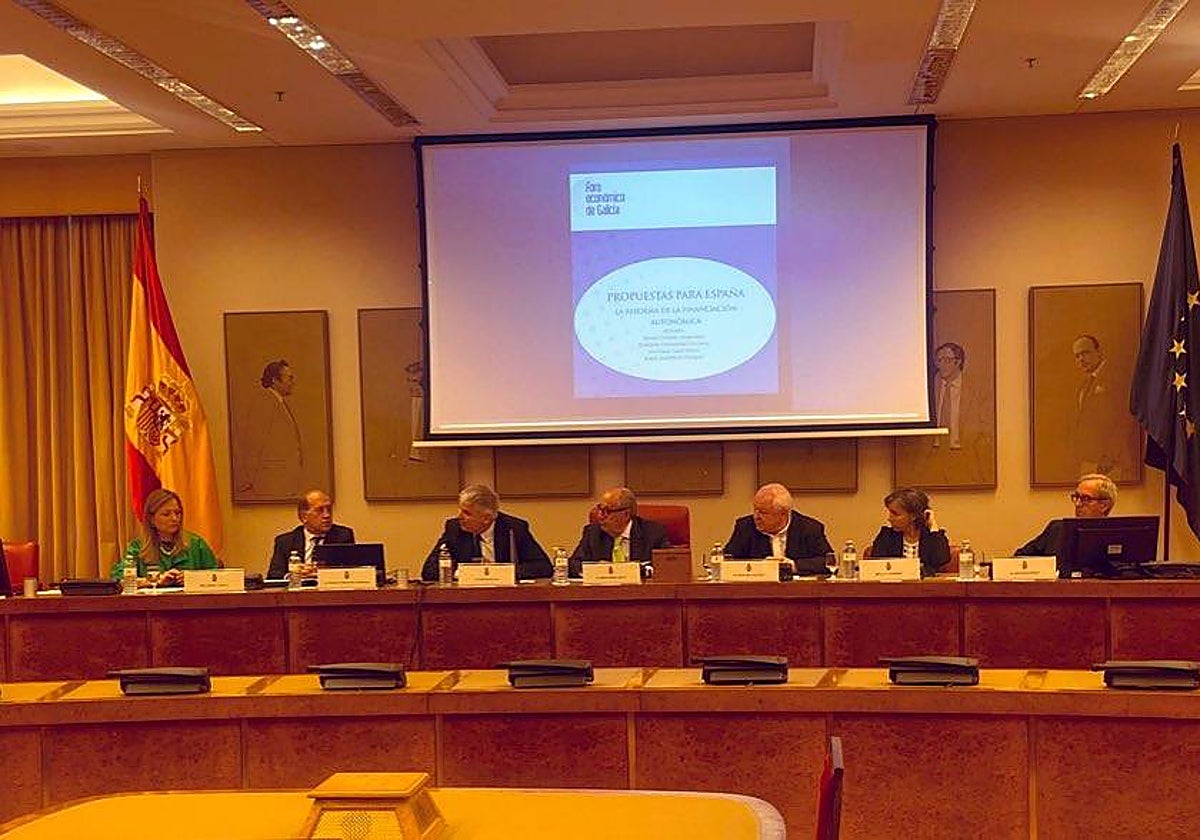 Comparecencia del Foro Económico de Galicia, este lunes en el Congreso