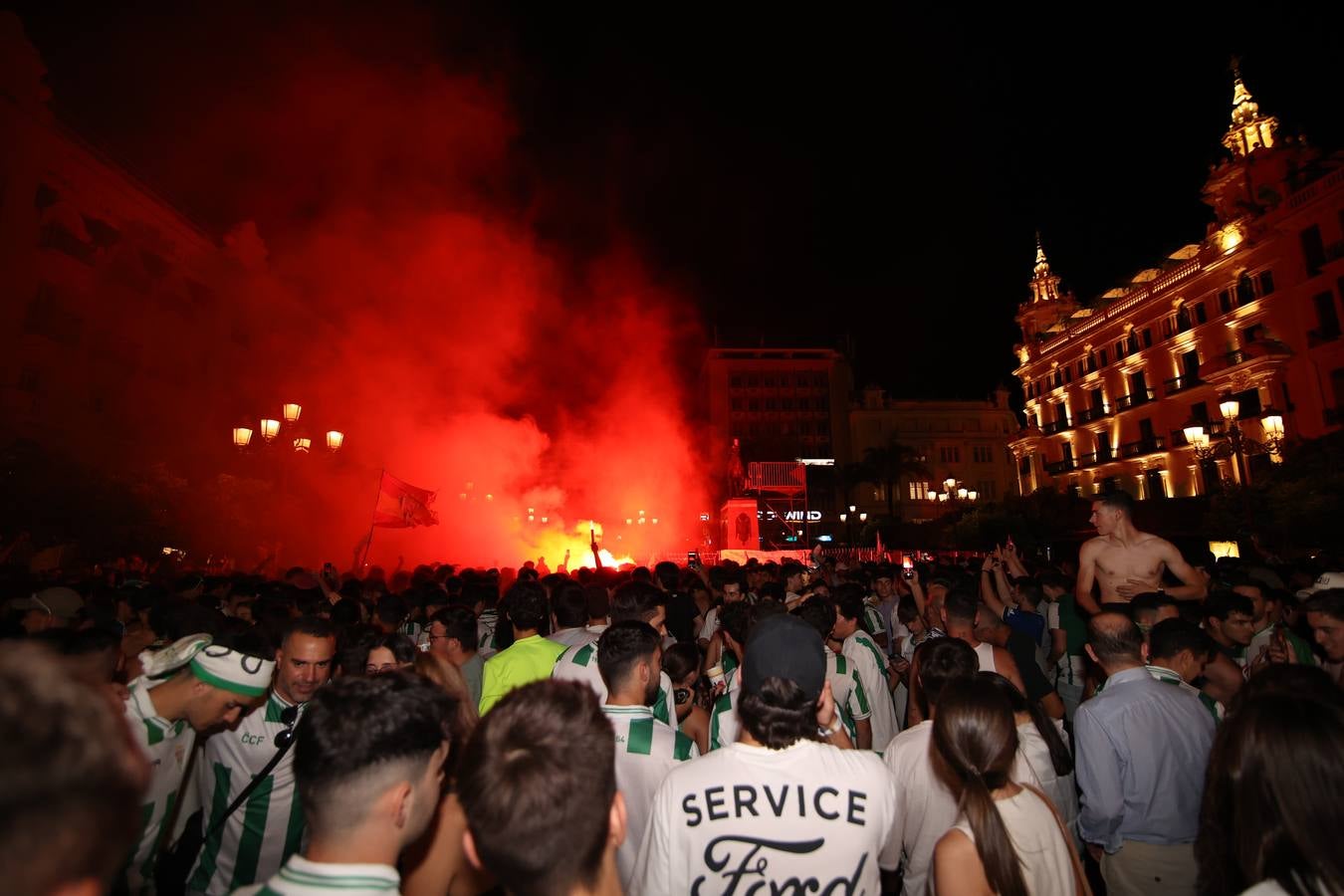Fotos: la fiesta de la afición del Córdoba CF en Las Tendillas