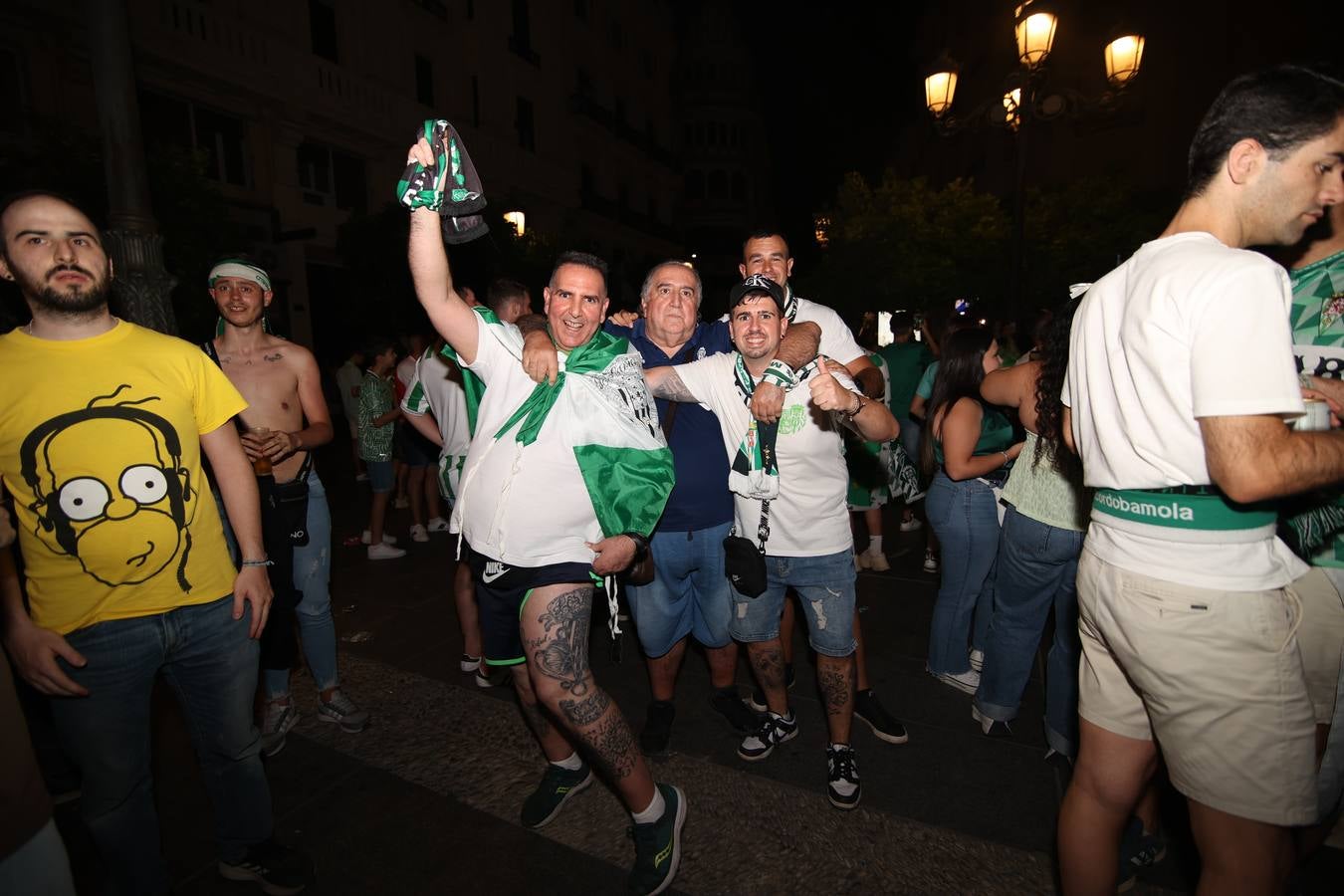 Fotos: la fiesta de la afición del Córdoba CF en Las Tendillas