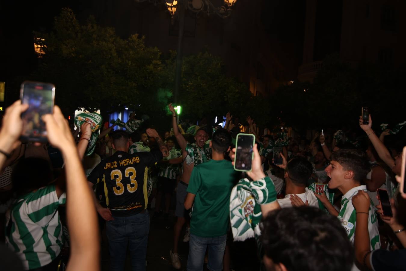 Fotos: la fiesta de la afición del Córdoba CF en Las Tendillas