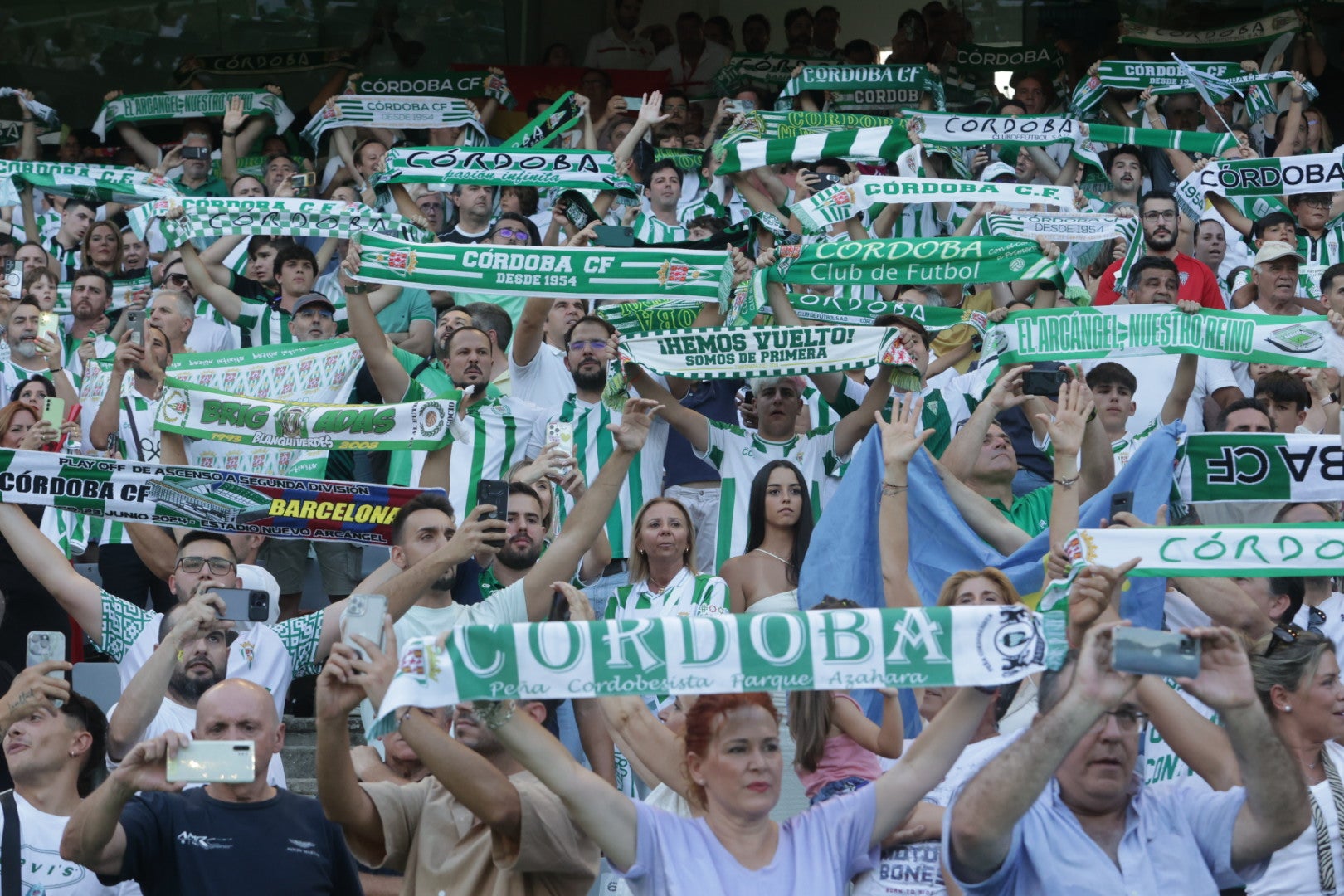 Las mejores imágenes de un ascenso para la historia del Córdoba CF