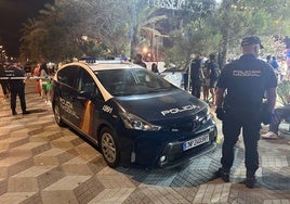 La Policía disuelve una trifulca de 150 jóvenes que intentaban un 'simpa' con violencia en una barraca de fiestas de Alicante