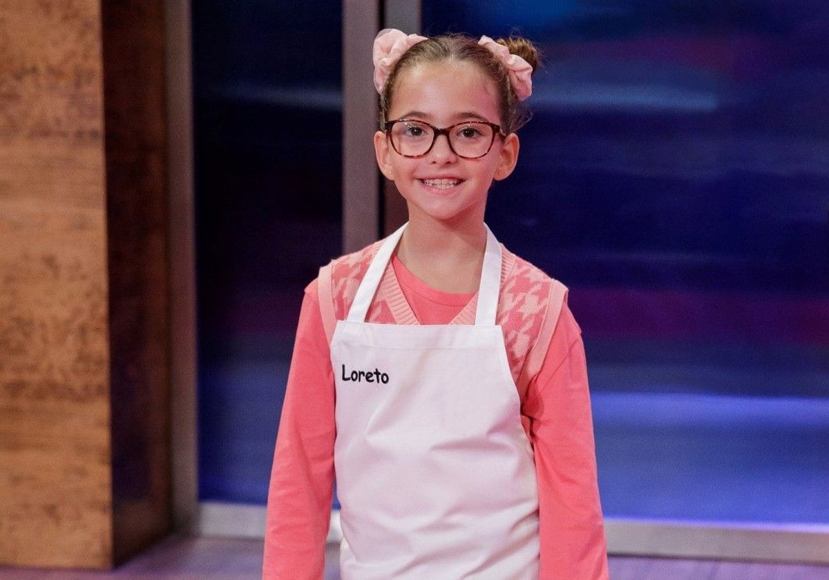 Imagen de Loreto Riera, ganadora de la última edición de Masterchef Junior