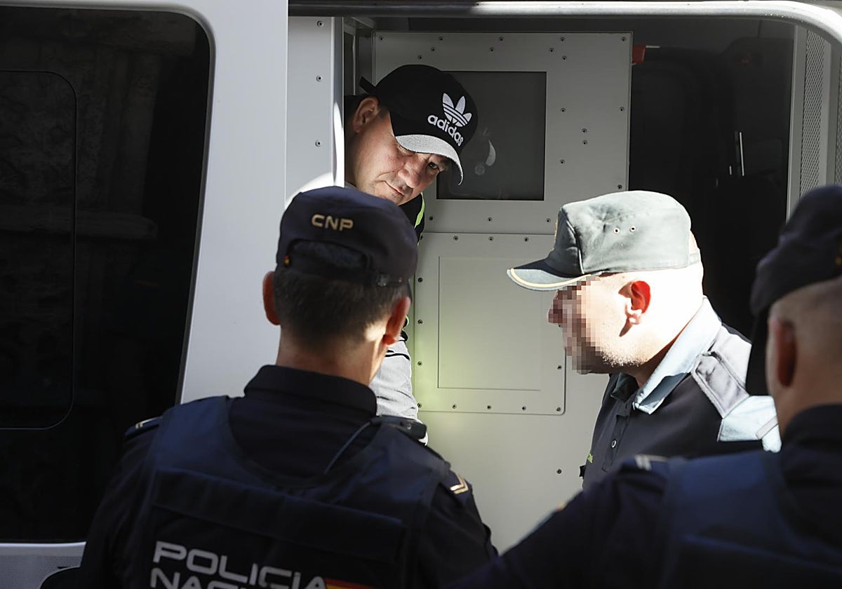 Vasile, a su llegada a la Audiencia de Toledo este lunes