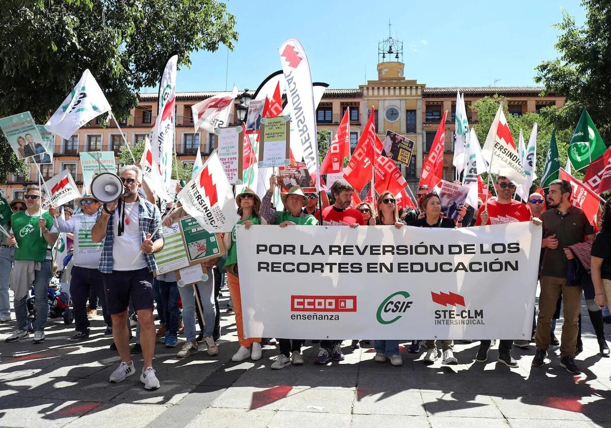 STE-CLM, CSIF y CCOO irán a la huelga en educación el 11 de septiembre: «Las clases empezarán sin profesores»