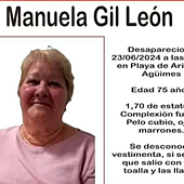 Continúa la búsqueda de Manoli, que salió a darse un baño por San Juan y no volvió