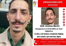 Confirman que el cadáver hallado en un río de Inglaterra es del español Seth Jiménez Martín, desaparecido desde febrero