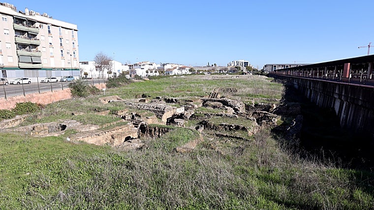 Vestigios del Palacio Imperial de Maximiano Hercúleo en Cercadilla