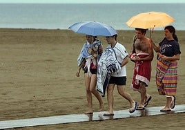Cuáles son las playas de Andalucía en las que se esperan lluvias este fin de semana