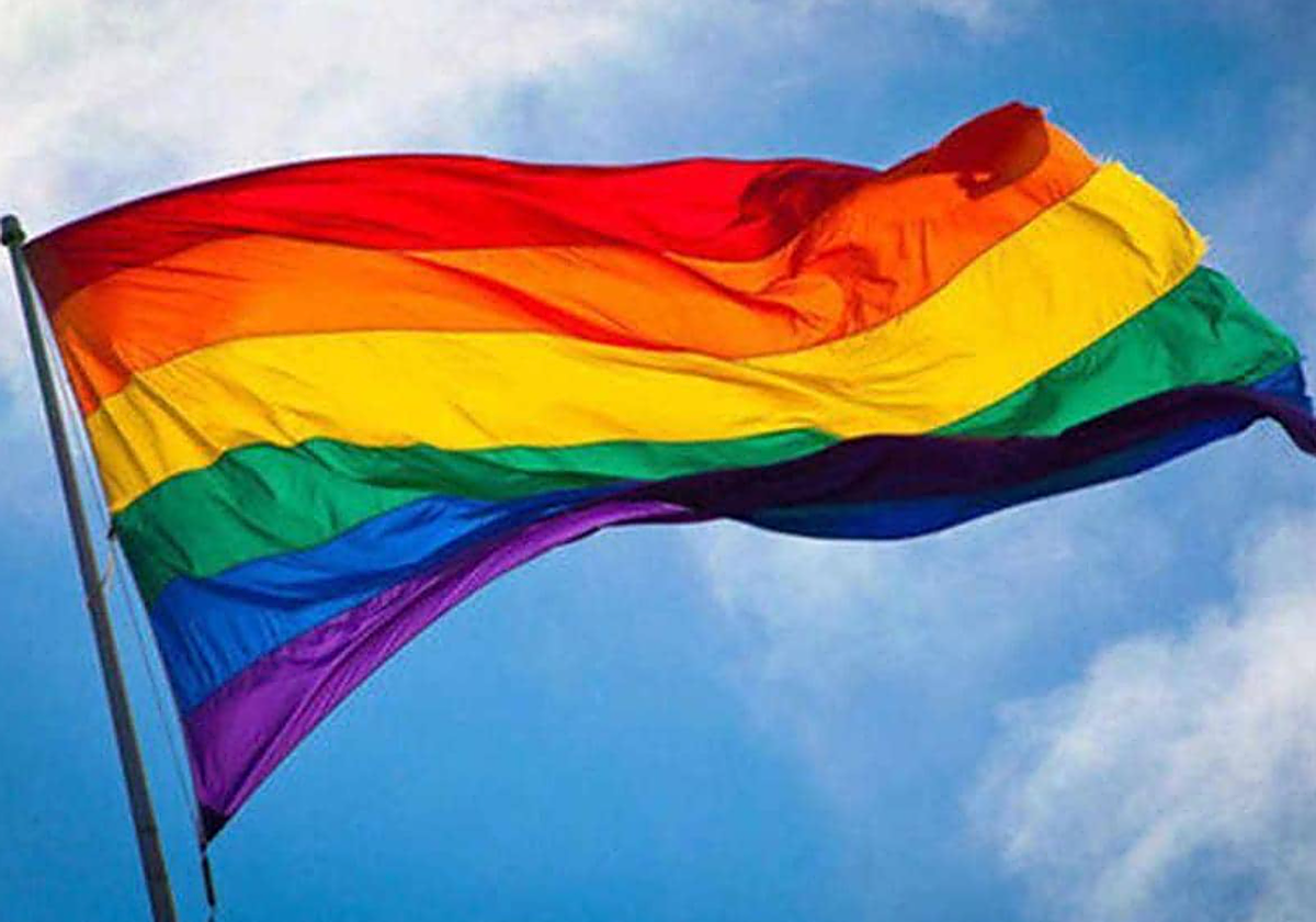 La bandera LGTBI