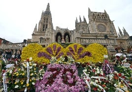 Burgos honra a su patrona Santa María la Mayor a los pies de la Catedral