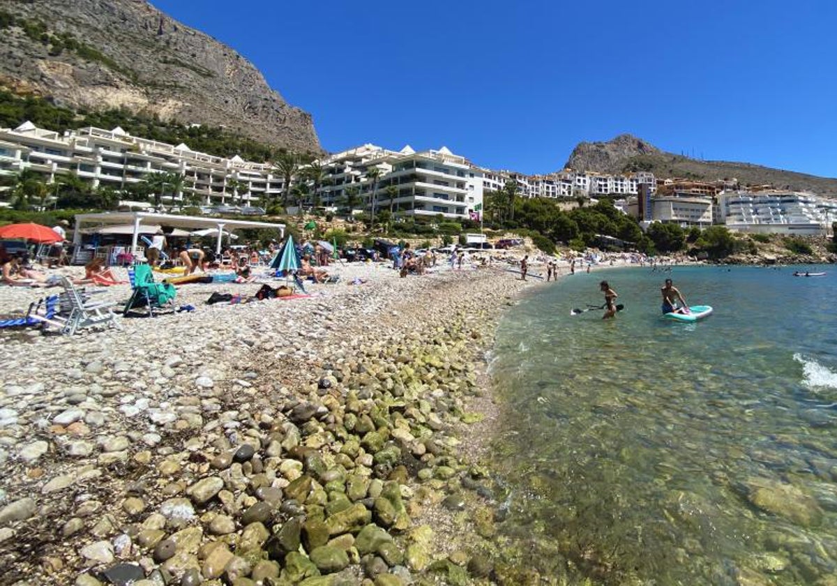 Imagen de archivo de la Cala Mascarat de Altea