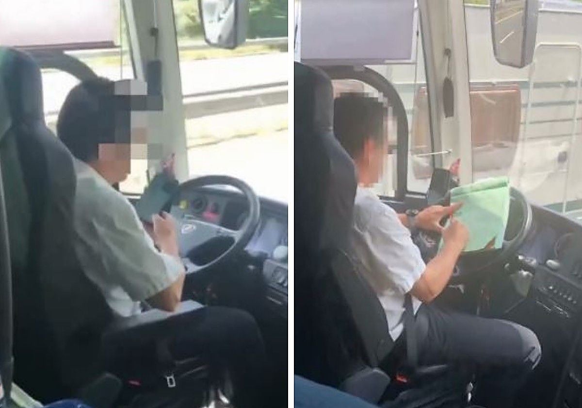 Dos instantes del vídeo