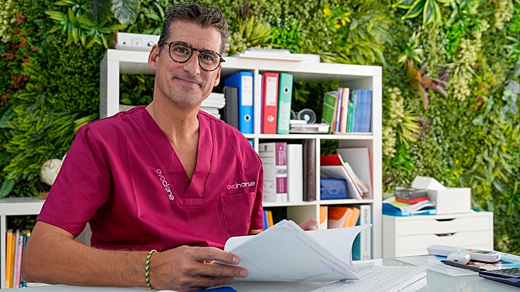 Enrique Criado, en su despacho