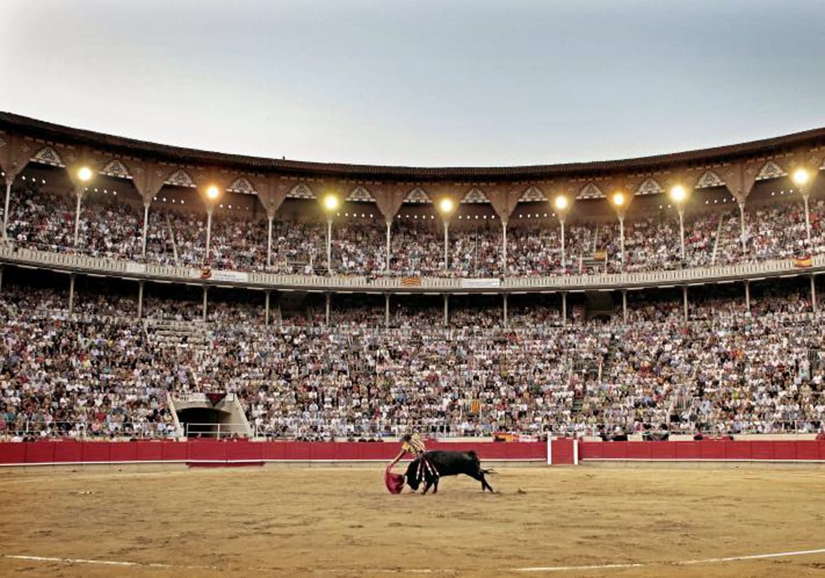 José Tomás, en una faena en la Monumental de Barcelona