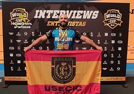Un guardia civil español se convierte en una de las principales figuras mundiales del jiu-jitsu