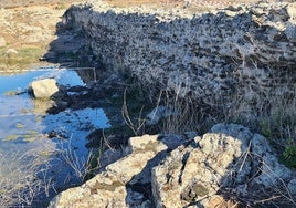 La presa romana de  Villaminaya, declarada  Bien de Interés Cultural en categoría de monumento