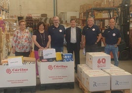 Cáritas Diocesana de Toledo entrega lotes de comida a conventos de Toledo, El Toboso y Ocaña