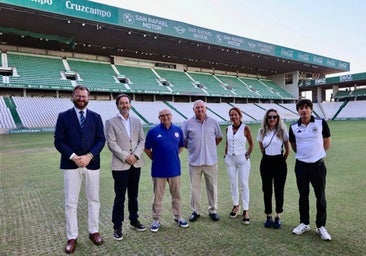 El Arcángel, a prueba: la Liga, la Federación y UEFA examinan el estadio por el ascenso y el partido de España