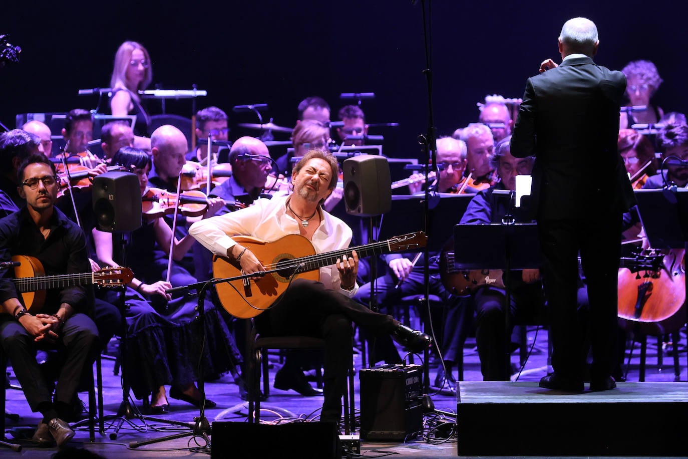Fotos: José Antonio Rodríguez y la Orquesta estrenan una obra inspirada en Romero de Torres