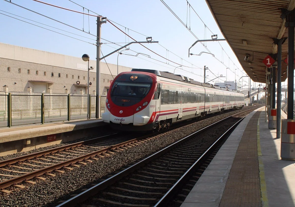 Un tren de Renfe