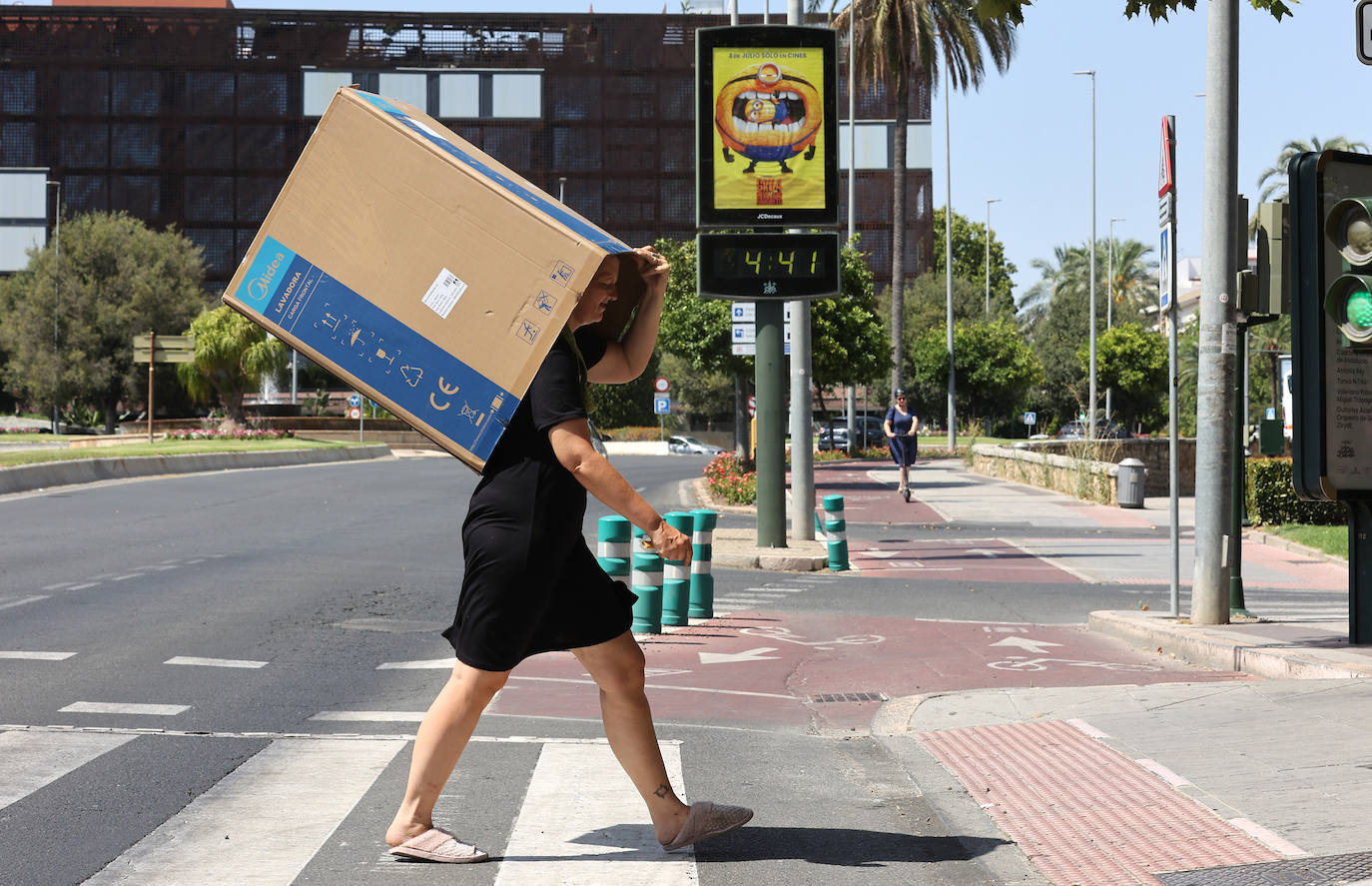 La primera ola de calor del verano en Córdoba, en imágenes
