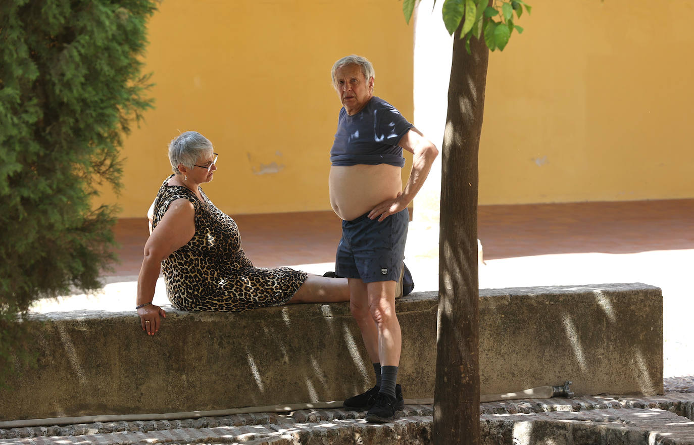 La primera ola de calor del verano en Córdoba, en imágenes