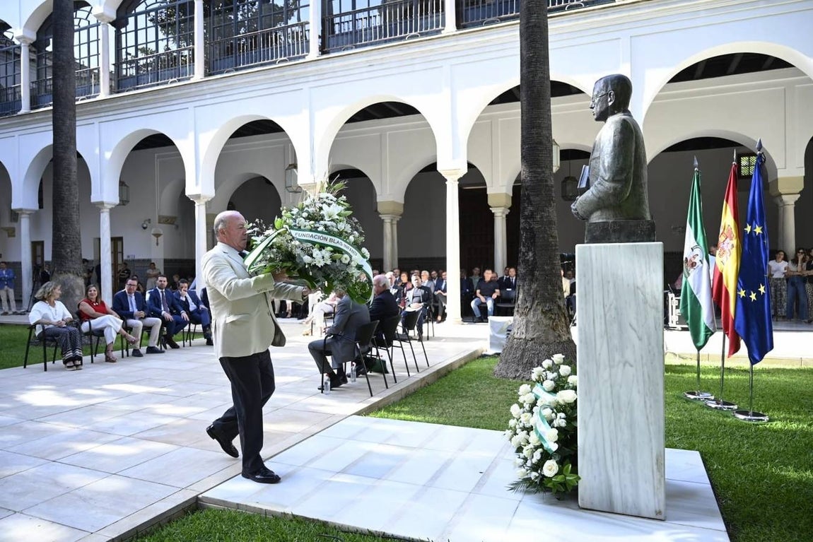 Homenaje del Parlamento Andaluz a Blas Infante en el 139 aniversario de su nacimiento