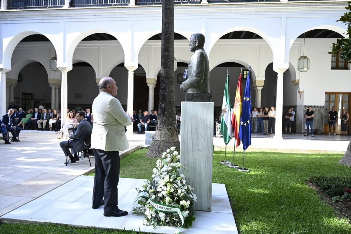 Homenaje del Parlamento Andaluz a Blas Infante en el 139 aniversario de su nacimiento